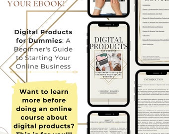 Digital Products for Dummies: A Beginner's Guide to Starting Your Online Business