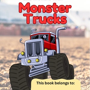 Busy Book Bundle All About Monster Truck image 6