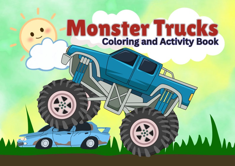 Busy Book Bundle All About Monster Truck image 2