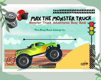 Max the Monster Truck Busy Book