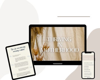 Intentional Motherhood Guide for Stay at Home Moms