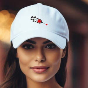 Embroidered Cap Nurse Gift: Adjustable Ball Cap for Nurses & Nursing Students, Graduation Nurse Accessories, Hair Cover Hat