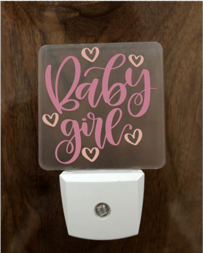 Personalized Night Light Plug In Baby Light Night Light Etsy