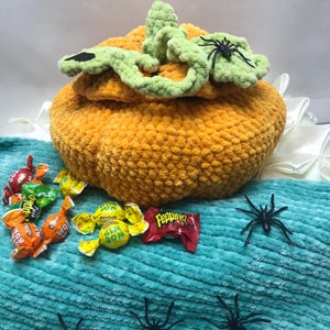 Halloween pumpkin autumn decor crochet pumpkin Pumpkin decor