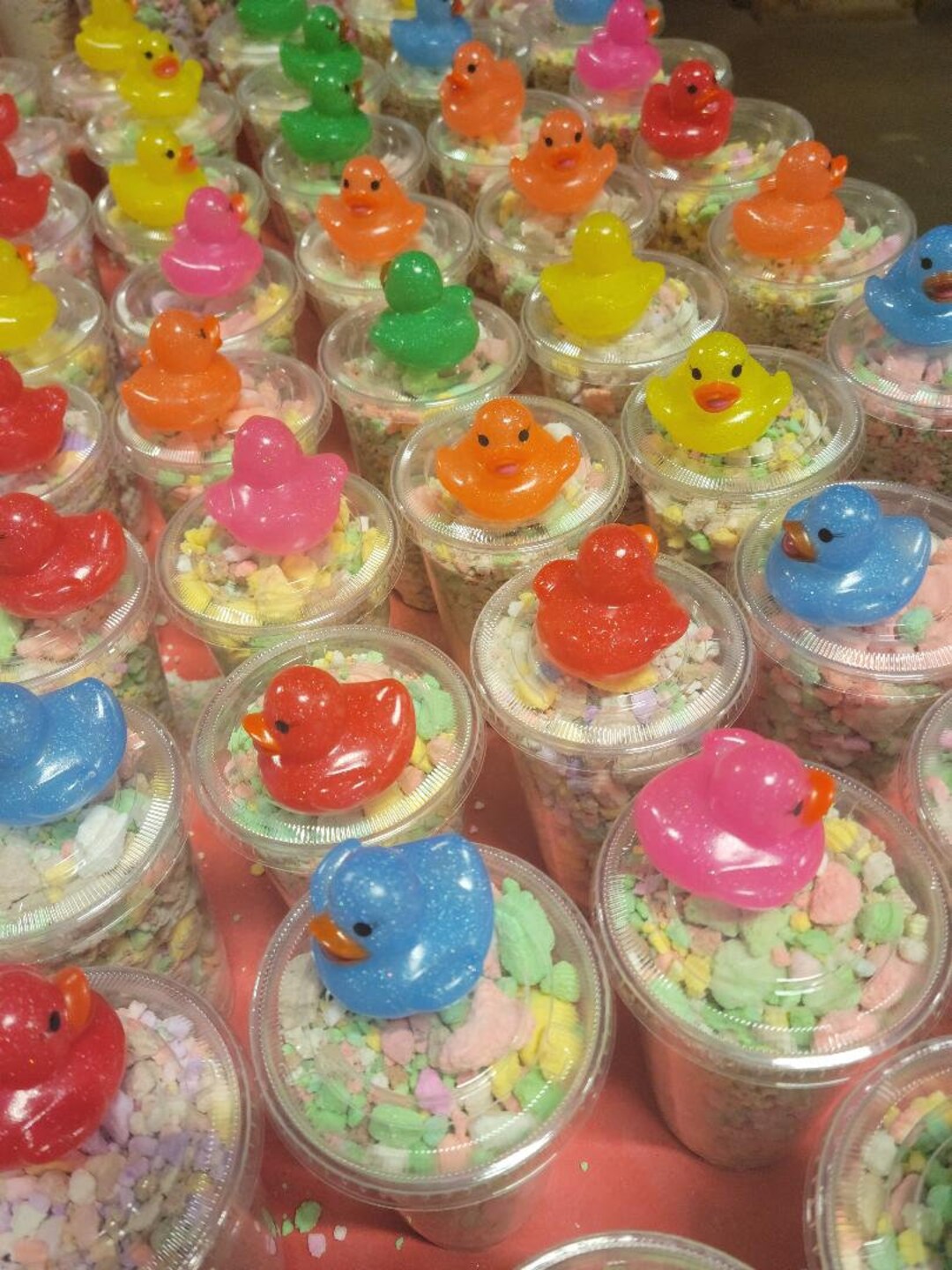 Duckie Doodles Bath Fizzy for the Tub Colorful Bath Art Etsy