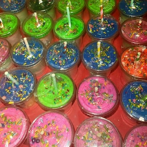 WHOLESALE 24 Cute Bathcake Shakes, fizzy bath, soap tops, sprinkles, favors, gift, reward for kids, fruity scented
