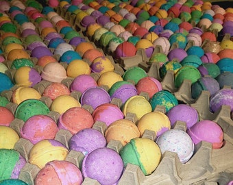 30 Bath Bombs Variety Pack, Moisturizing for Sensitive Skin