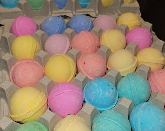 60 pc golfball VARIETY bathbombs, luxury skincare, relaxing, reward for soft skin, clearance