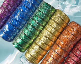 Shower Bomb Pack of 60 with foil wrap, aromatherapy, steamer, shower, spa, breathe