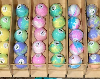 Kids Treasure Bath Bombs - 4pc Set with Toy Surprise