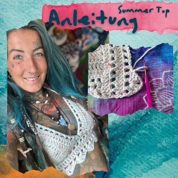 Vierauge Kalisa SummerTop CrochetPattern
