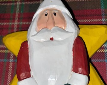 RARE Eddie Walker Santa Star Christmas Ornament