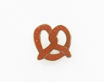 RESERVED FOR LINA Pretzel Enamel Pin