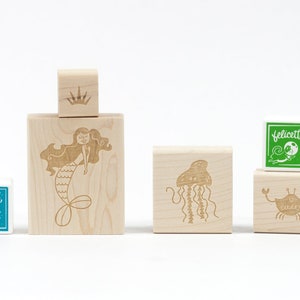 Meerjungfrau & Freunde Stempel Handwerk Kit