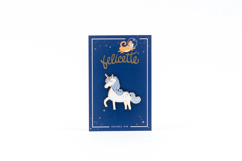 Unicorn Enamel Pin image 2