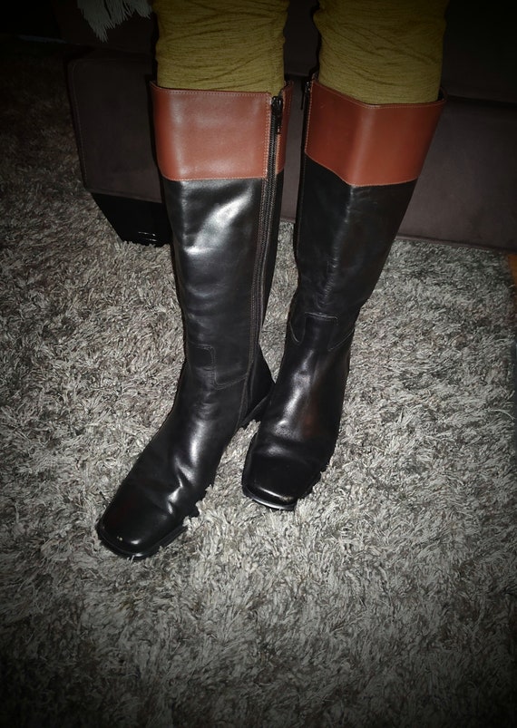 Vtg 90s Tribeca Studio Riding Boots, sz. 7.5