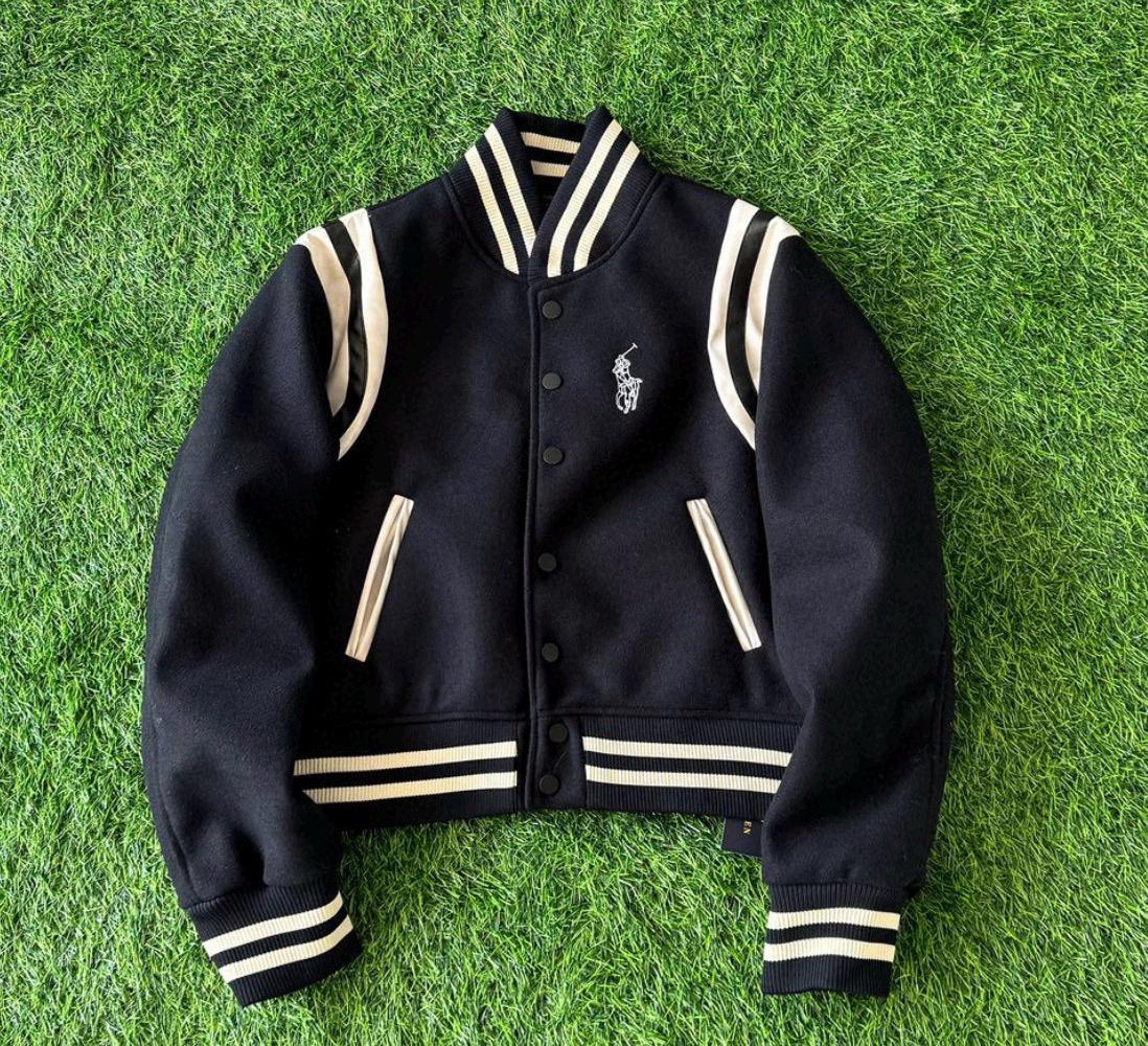 Polo ralph lauren vintage varsity jacket hotsell