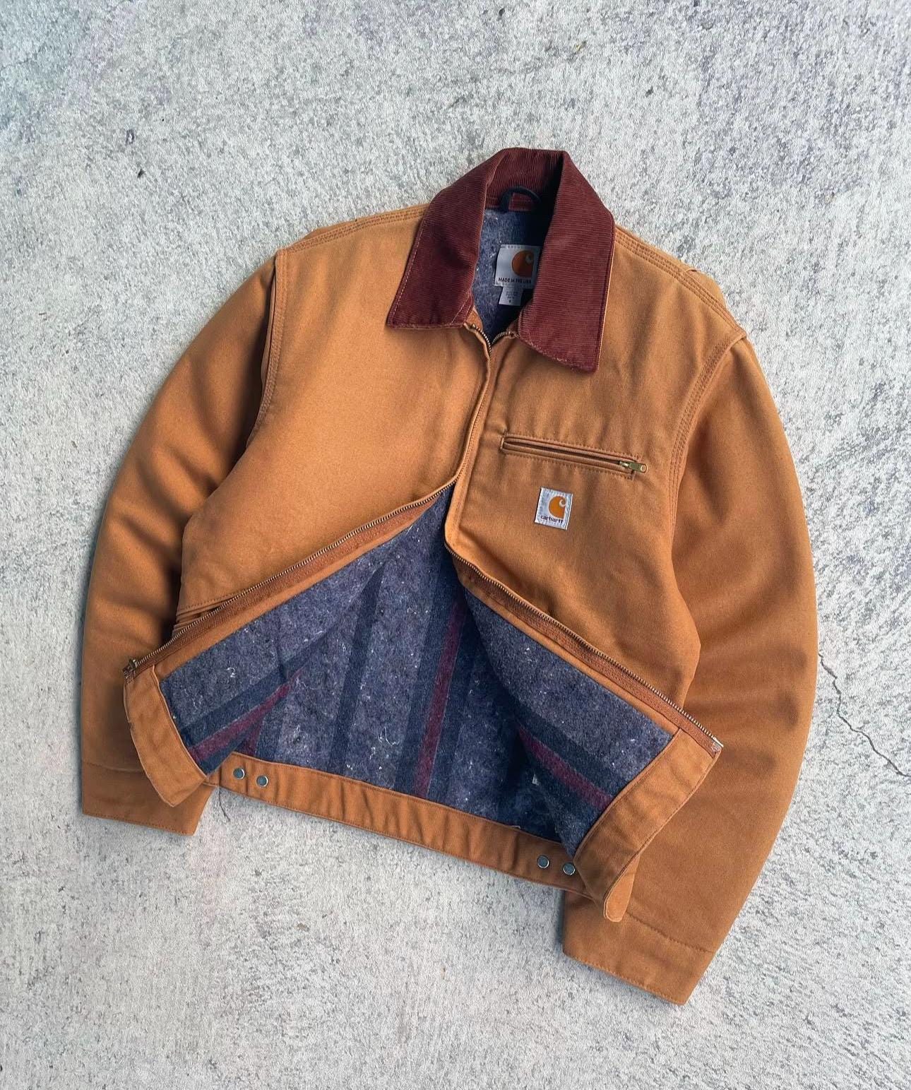 Carhartt Detroit Jacket J001 - Etsy Carhartt Detroit Jacket J001 - Etsy