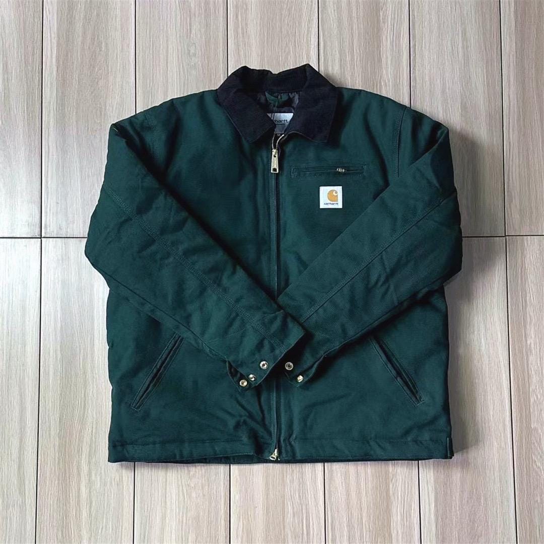 Green carhartt jacket online