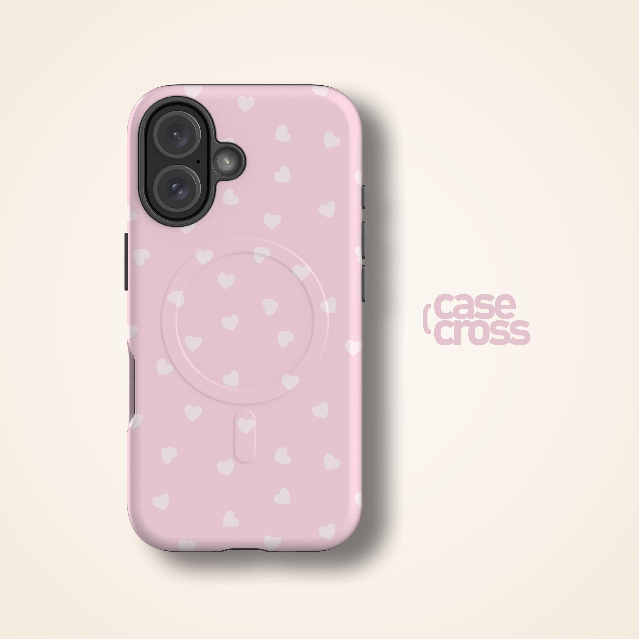 Confetti Hearts iPhone16Plus用ケース Amazon.co.jp: CASETiFY インパクト iPhone 16 ケース [スリム