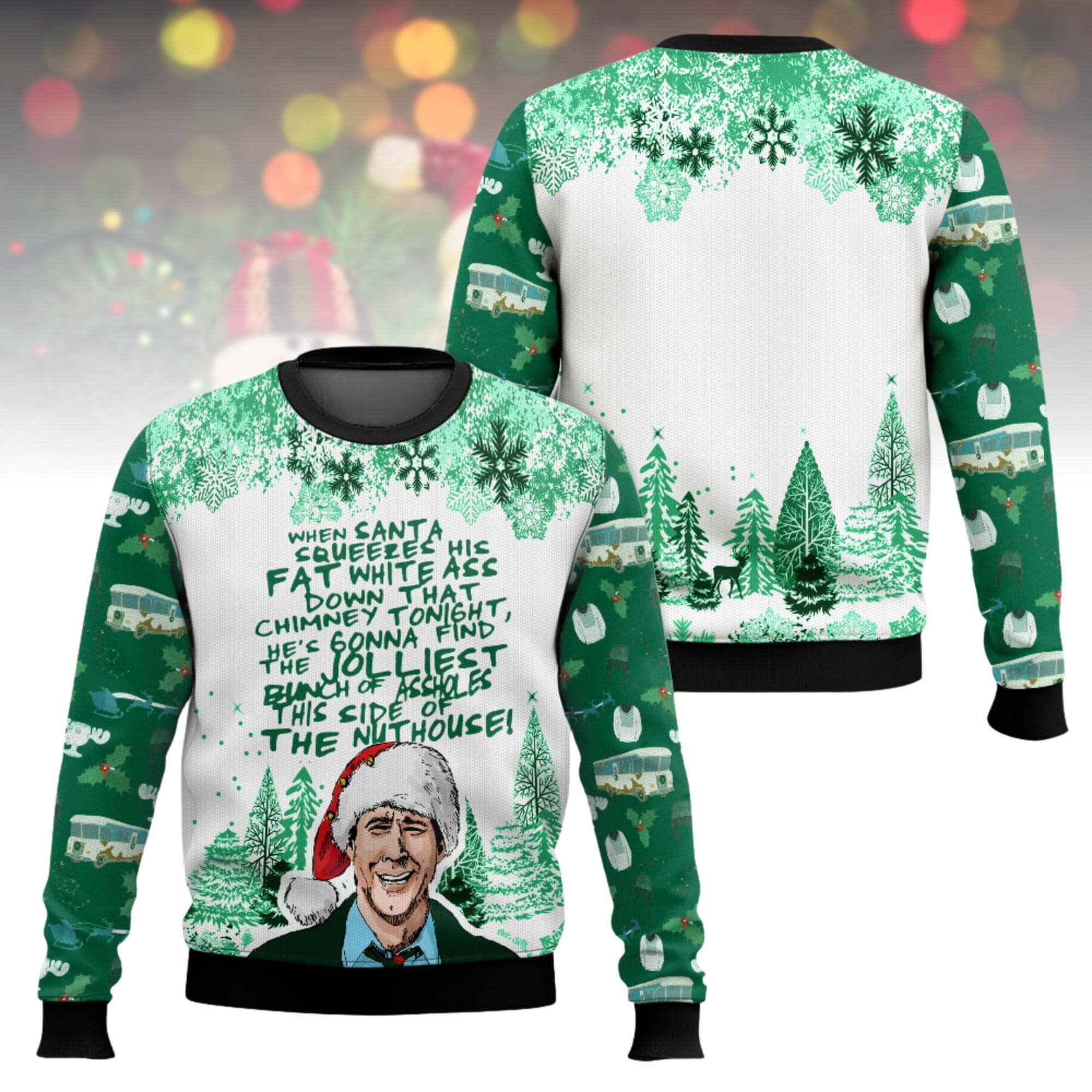 Discover National Lampoon's Christmas Vacation Ugly Christmas Sweater, Funny Xmas Sweater, Movie Ugly Sweater, Christmas Gift