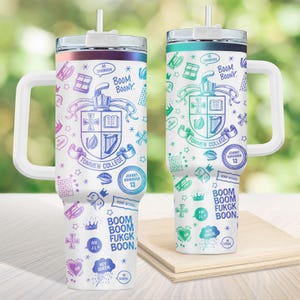 Boys Of Tommen Engraved Tumbler 40oz, Tommen College Drinkware Tumbler, Kavanagh 13 40oz Tumbler, Gift For Book Lover, Bookish Gift