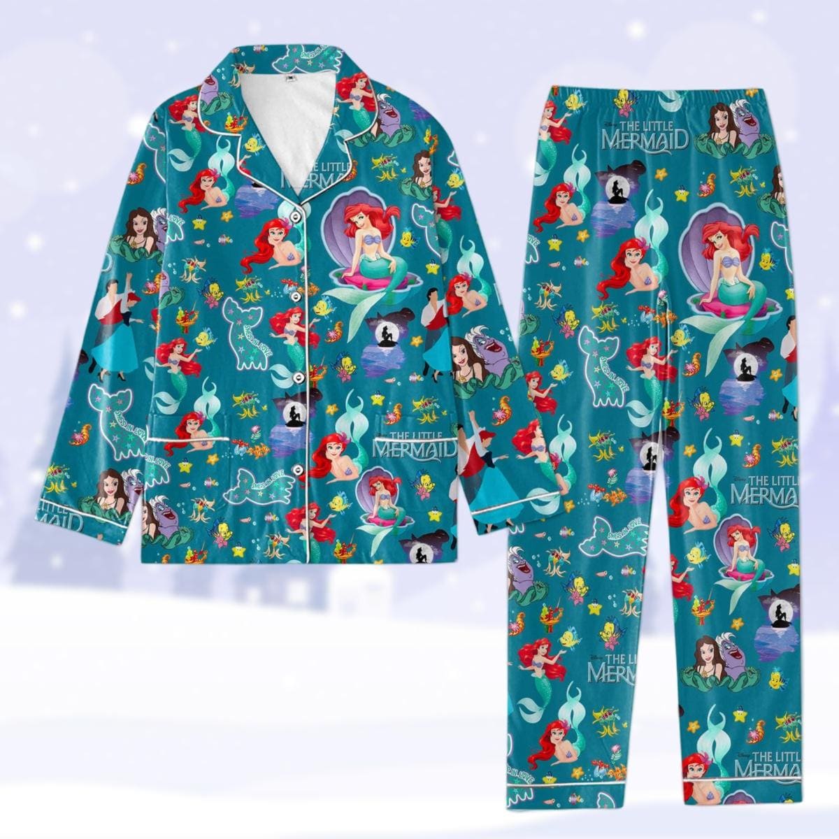 Adult Mermaid Pajamas Etsy UK