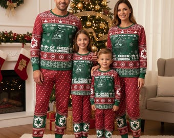 Pigiama a maniche lunghe di Star Wars, pigiama galattico per uomo e donna, divertenti pigiami fantascientifici, regalo di Natale Jedi, abbigliamento da casa per film spaziali