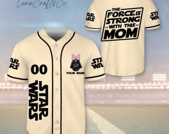 Custom Disneyland Star Wars Jersey, Galaxys Edge Baseball Jersey, Darth Vader Football Jersey, Mandalorian Jersey, Star Wars Jersey