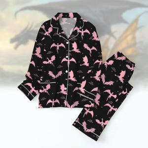 Bookish Dragon Rider Pajamas For Party, Fourth Wing Pajamas Pants, Violet Sorren Pajamas Family, Basgiath War College Holiday Pajamas