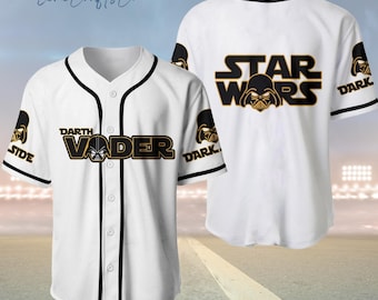 Koszulka baseballowa Dartha Vadera, koszulka piłkarska Mandalorian, koszulka Star Wars Galaxy, koszulka Disneyland Star Wars, koszulka Starwars