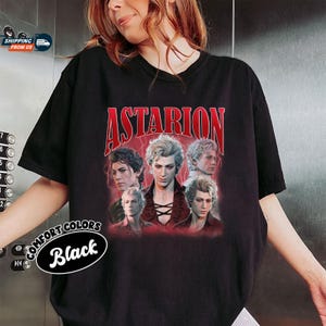 Astarion Baldurs Gate 3 Comfort Colors Shirt, Astarion Girl Dinner Vintage T-Shirt, Dark Humor Tshirt, Gaming Apparel, Astarion Shirt