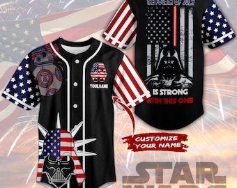 Camiseta de béisbol personalizada de Star Wars, camiseta de Darth Vader, regalos para fanáticos de Star Wars, productos de Star Wars, camiseta de béisbol mandaloriana