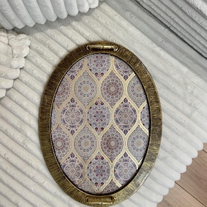 Wooden Tray With Handles | Serving Tray Handles | Ottoman Tray With Handles | Gift For Her | Tea Tray With Handles | Decorative Tray