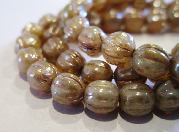 8mm Rhombus Beads, Transparent Bicone Beads