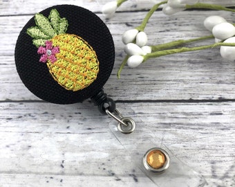 Pineapple Badge Reel | RN Badge Reel | Cute Badge Reel  | Nurse Badge Reel | Nurse Graduation Gift | Popular Right Now