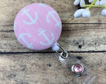 Anchor Badge Reel, Badge Holder, Badge Reel Nurse, Retractable Badge Reel, ID Badge Reel, Nurse Badge Reel, Teacher Badge Reel, CNA Gifts