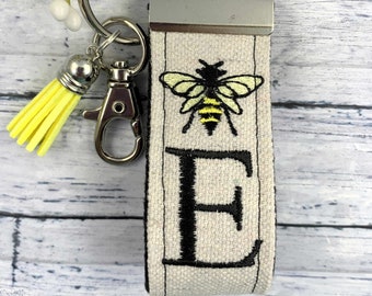 Bee Keychain, Bee Gifts, Bee Gift, Popular Right Now, Personalized Gift, Bee Keeper Gift, Personalized Keychain, Luggage Tag, Bumble Bee