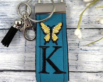 Butterfly Keychain, Butterfly Gifts, Butterfly Gift, Popular Right Now, Monarch Butterfly, Initial Keychain, Luggage Tag, Cheer up Gift