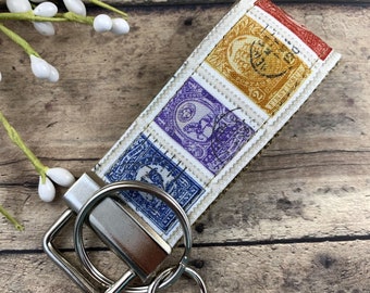 Stamp Keychain, Mini Keychain, Moving Away Gift, Cousin Gifts, Luggage Tag, Mini Backpack Keychain, Popular Right Now, Flea Market, Miss You