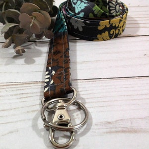 Floral Lanyard, Fabric Lanyard, Lanyard Necklace, Cute Lanyard, Cruise Lanyard, End of Year Gift, Lanyard Teacher, Lanyard Badge, Work Life image 4