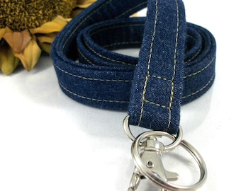 Denim Lanyard