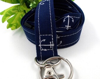 Anchor Breakaway Lanyard with ID Holder