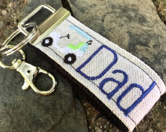 Fathers Day Gift From Daughter | Fathers Day Gift From Son | First Fathers Day Gift | Handmade Dad Keychain