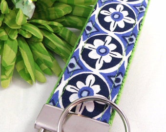 Handmade Floral Keychain Wristlet, College Graduation Gift for her, Thank you for Helping Me Grow, Expecting Mom Gift