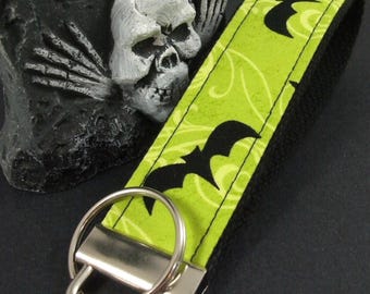 Halloween Keychain Wristlet, Cute Halloween Keychain, Halloween Key Chain, Wristlet Keychain Birthday gift, Bachelorette Party