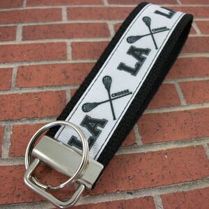 LaCrosse Mom Keychain Wristlet, Lacrosse gifts,  Lacrosse Keychain, Lacrosse coach gifts, LaCrosse Player gifts, Keychain wristlet Lacrosse