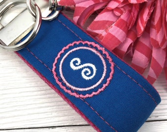 Monogram keychain | Monogram Keychain for women | Monogram Key fob | Key Fob Monogram | Initial Keychain | Personalized initial keychain