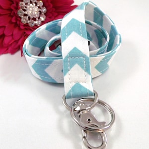 Chevron Breakaway Lanyard with ID Holder