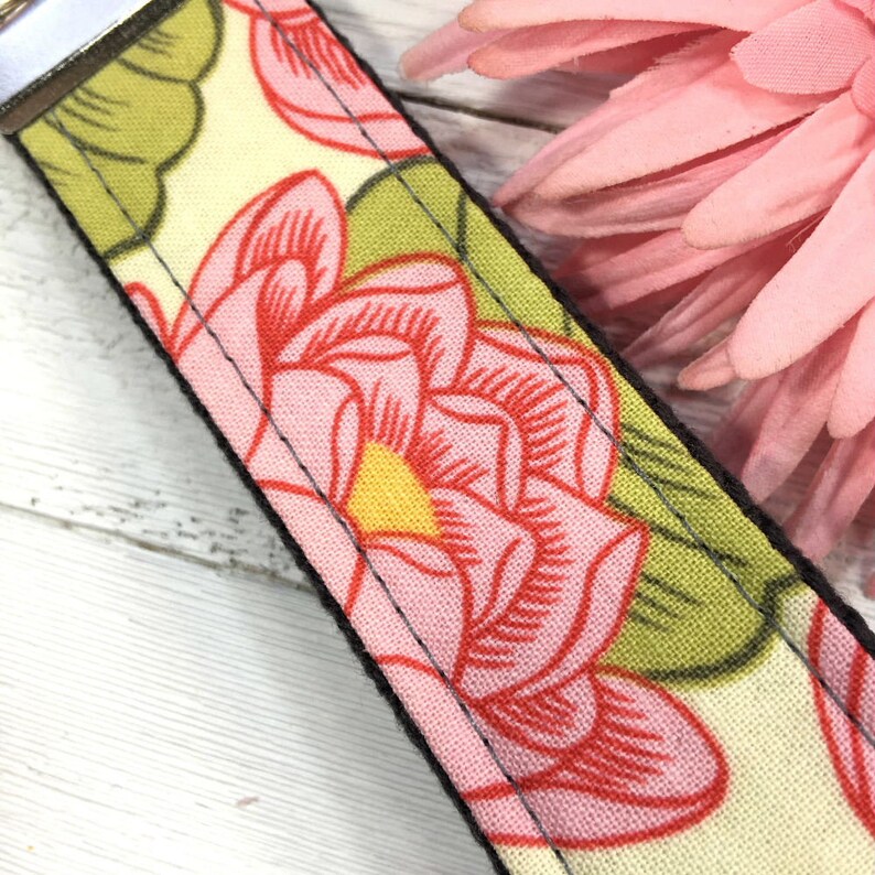 College Graduation Gift for her Handmade Keychain in Amy Butler Fabric End of Year Teacher gift